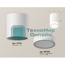 Светильник Ambrella Light XS7421021 SWH/FR белый песок/белый матовый MR16 GU5.3 (C7421, N7120)