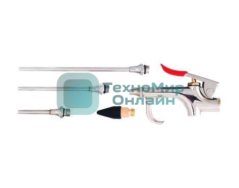 Пистолет продувочный Matrix в комплекте с насадками 4шт