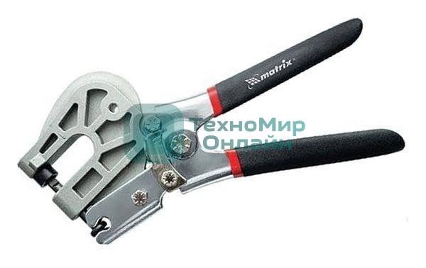 Клещи Matrix просекатель для металлического профиля (подгипсокартон) работа одной рукой