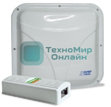 Усилитель интернет-сигнала РЭМО (214001) BAS-2113 CONNECT STREET UNIVESAL 3G/4G внешнюю универсальную панельную антенну, предназначенную для эксплуатации практически с любыми 3G и 4G USB-модемами*, работающими в сетях UMTS-2100 и LTE-2600.