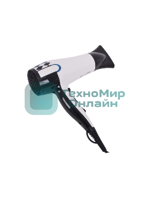 Фен Vitek VT-2299 W белый, 2200 Вт, ионизация