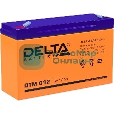 Батарея для ИБП Delta DTM 612 (6V, 12Ah)