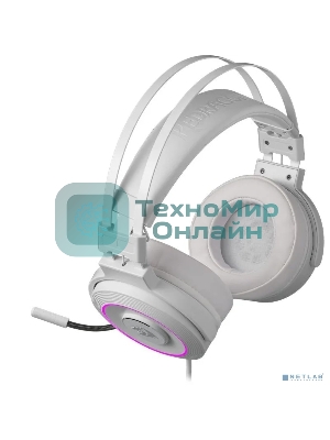 Гарнитура Redragon Lamia 2 белый, проводная, USB, подсветка