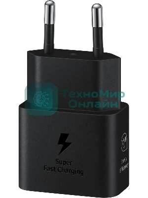 Сетевое зарядное устройство Samsung 25W Type-C черный EP-T2510