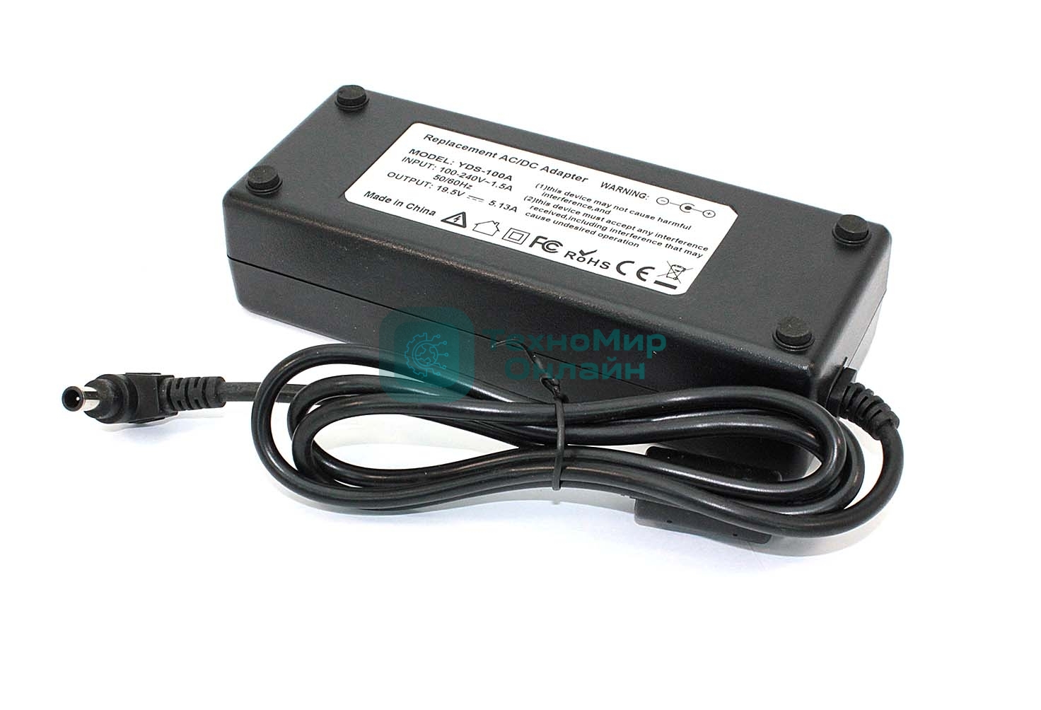 Блок питания (сетевой адаптер) для ноутбуков Sony 19.5V 5.13A 6.5x4.4 OEM