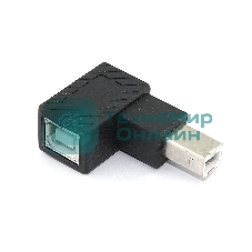 Угловой удлинитель USB Type B с поворотом вниз