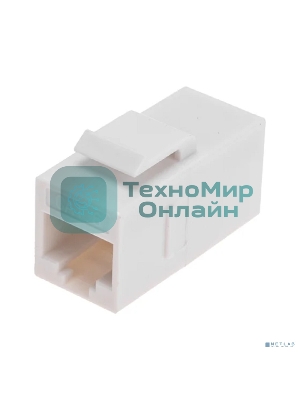 Адаптер проходной формата Rexant Pro Keystone, Jack RJ-45(8P8C), UTP, CAT 6