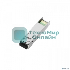 Оптический трансивер NTSS Модуль SFP+, 10Гбит/с, разъем duplex LC, рабочая длина волны 1310нм, SM, дальность до 10км, ОБ 11дБ, DDM NTSS-SFP+10G-LR-1310LD