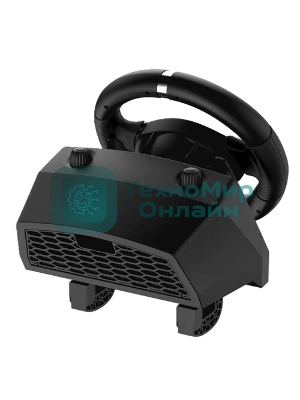 Руль Genius SpeedMaster X2 steering wheel, compatibility: PC, Windows, PS3/4/5, Xbox X/Xbox One/Xbox 360, N Switch, USB, color: черный