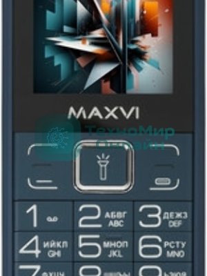Мобильный телефон Maxvi B200 синий