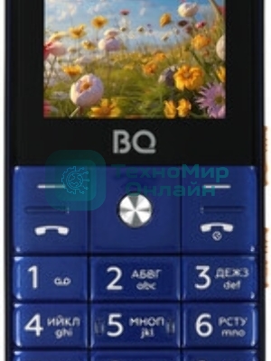 Мобильный телефон BQ 2006 Comfort синий/черный