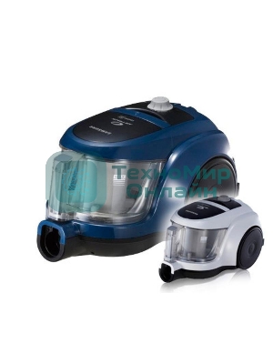 Пылесос Samsung SC4520 белый, 350/1600 Вт, уборка сухая, пылесборник контейнер 1.3 л