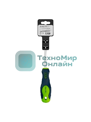 Отвертка Сибртех, PH2 х 100 мм, CrV, двухкомпонентная рукоятка