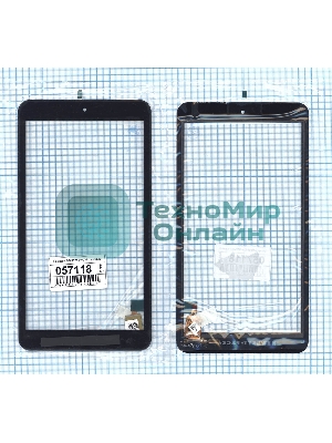 Сенсорное стекло (тачскрин) SG6052A-FPCV6-1, черное
