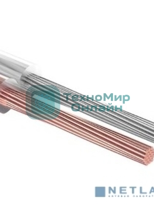 Кабель акустический Rexant 2х2.50 мм2, прозрачный SILICON, 100 м.