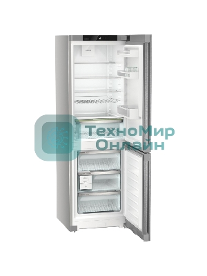 Холодильник Liebherr CNsdb 5223-22 001 серебристый двухкамерный 225/94л морозилка снизу, No Frost