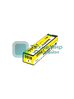 Струйный картридж NVPrint 991XL (NV-M0J98AE) Yellow для HP PageWide Pro 750/772/777 (260 мл) совместимый