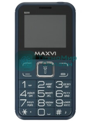 Мобильный телефон Maxvi B200 синий