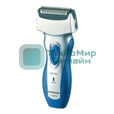 Электробритва сетчатая Panasonic ES6003 реж.эл.:3 питан.:аккум. синий
