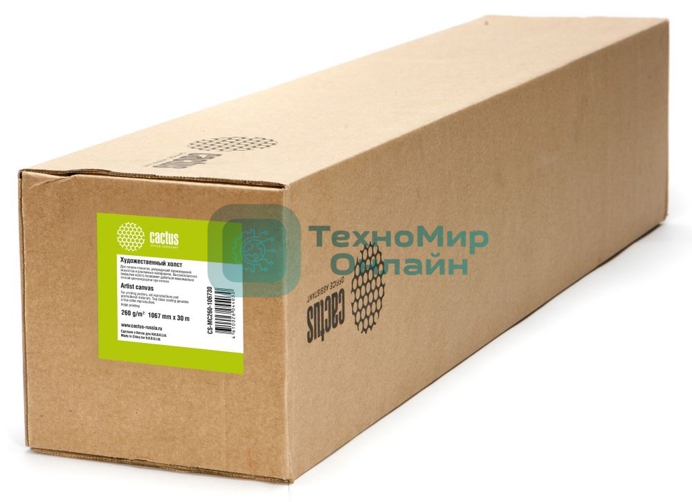 Холст Cactus CS-MC260-106730 42