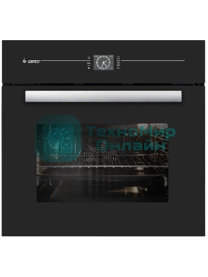 Духовой шкаф электрический Gefest ДА 622-04 А1S черный, встраиваемый