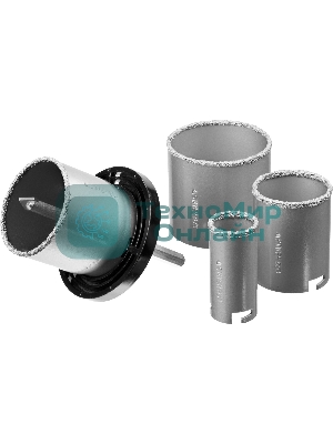 Набор STAYER PROFESSIONAL 33345-H6 коронки d33-73мм