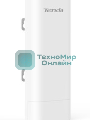 Наружная гигабитная точка доступа Tenda O6, 5 ГГц, до 867 Мбит/с, антенна 1x16dBi, IP65, PoE, LAN 1x1 Гбит/с