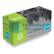 Картридж лазерный Cactus CS-C4092A черный для HP LaserJet 1100/3200/3220 (2500 стр.)