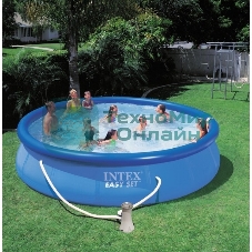Бассейн Intex Easy Set, 28118, 305х61 см, 3077л, фил.-насос 1250л/ч, уп.1