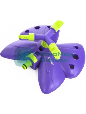 Разбрызгиватель вращающийся Palisad на подставке, 3 лопасти, регулируемый