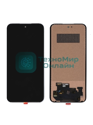 Дисплей для Samsung Galaxy A55 5G SM-A556B в сборе с тачскрином черный