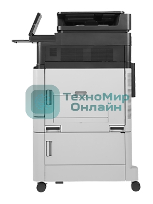 МФУ лазерное HP Color LaserJet Enterprise Flow M880z (A2W75A#B19), A3, цветной, печ. до 46 стр/мин., скан. до 70 стр/мин. (ч/б) 68 стр/мин. (цвет), 1200 x 1200 dpi (печать) 600x600dpi (скан.), USB, RJ-45