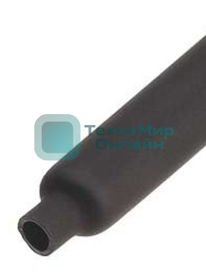 Трубка термоусадочная КВТ ТУТнг-3/1.5 черный (уп.200 м) 60085