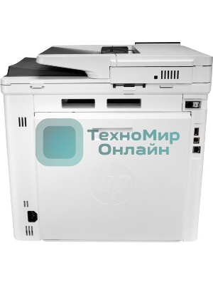 МФУ лазерное HP Color LaserJet Pro M480f (3QA55A), A4, цветной, печ. до 27 стр/мин., скан. до 29 стр/мин. (ч/б) 20 стр/мин. (цвет), 600 x 600 dpi, USB, RJ-45, Air Print, Mopria