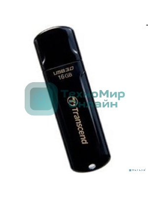Флешка USB Transcend JetFlash 700 (TS16GJF700), 16Gb, USB 3.0, R/W 70/20, черный