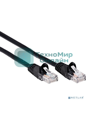 Патч-корд литой AOpen ANP511 30M BK UTP cat.5е 30м черный