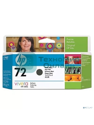 Картридж струйный HP №72 C9403A черный матовый для HP DJ T1100/T610 (130мл)