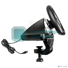 Игровой руль Dialog GW-135VR GranTourismo - эф.вибрации, 2 педали, рычаг ПП, PC USB