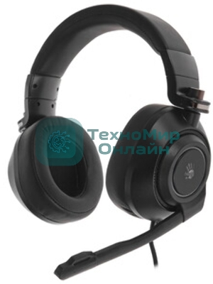 Гарнитура Bloody G580 чёрный, проводная, подсветка