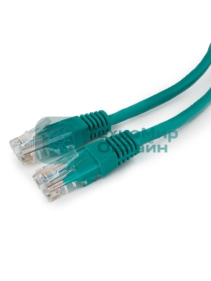 Патч-корд UTP Cablexpert cat.5e, 1.5м, литой, многожильный, зеленый