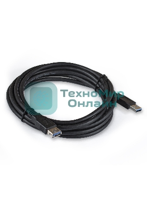 Удлинитель ExeGate EX284932RUS USB 3.0 ExeGate EX-CC-USB3-AMAF-1.8 (Am/Af, 1,8м)