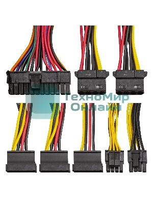 Блок питания ExeGate F450AS (EX292234RUS), 450Вт, 40мм, серебряный