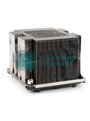 Радиатор+направляющая планка для процессора ExeGate ESNK-P0068P.2U.3647.Cu + BKT-0126 (Al+Cu, 2U, 4 тепл. трубки, LGA3647, Square, TDP 205W, 390г, на винтах, с термопастой, в комплекте с направляющей планкой (back plate BKT-0126), RTL)