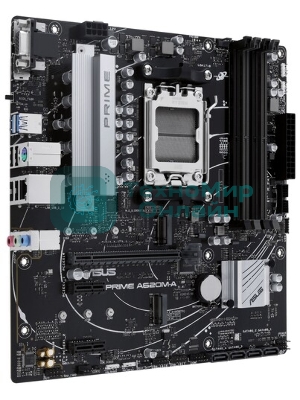 Материнская плата ASUS PRIME A620M-A-CSM, AM5, AMD A620, 2xDDR5, 4xSATA, 2xM.2, 1xPCI-E 4.0 x16, 1xHDMI, 1xDP, 1xVGA, 1x 1Gb LAN, 2xUSB-A 3.2 Gen 1, 4xUSB-A 2.0, 3x3.5 мм, 7.1, Micro-ATX