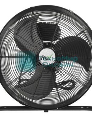 Вентилятор Rix NPSF-8000W хром, напольный, 90 Вт, 3 скорости, 41 см, металлический