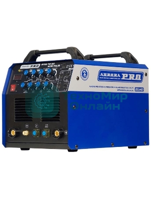 Инвертор сварочный AURORA PRO INTER TIG 200 AC/DC PULSE Mosfet 6.2кВт 220В TIG/MMA 10-200А