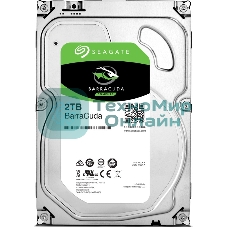 Жесткий диск Seagate Barracuda 2Tb 7200RPMSATA6Gb/S 256MB ST2000DM008 3.5