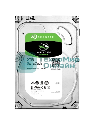 Жесткий диск Seagate Barracuda 2Tb 7200RPMSATA6Gb/S 256MB ST2000DM008 3.5