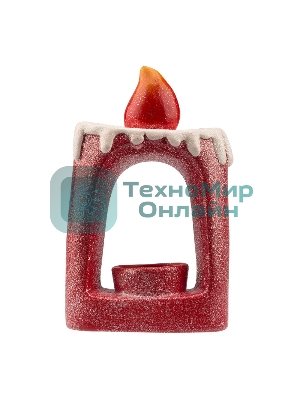 Керамический подсвечник «Свечка» 12.5х6х19.3 см