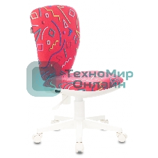 Кресло детское Бюрократ KD-W10 малиновый Sticks 05 крестовина пластик пластик белый